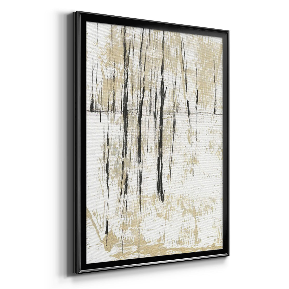 Gilded Forest II - Modern Framed Canvas Print