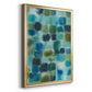 Earthy Plexus II - Modern Framed Canvas Print