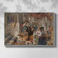 Roman Pilgrims, 1854 - Floater Framed Canvas Print