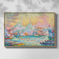 The Golden Horn, Constantinople, 1907 - Floater Framed Canvas Print