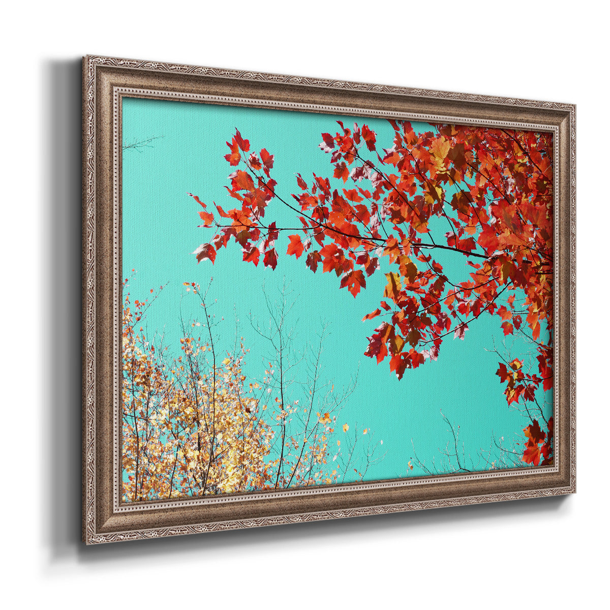 Autumn Tapestry I - Ornate Framed Canvas Print