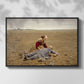 Worn Out (Udslidt), 1889 - Floater Framed Canvas Print