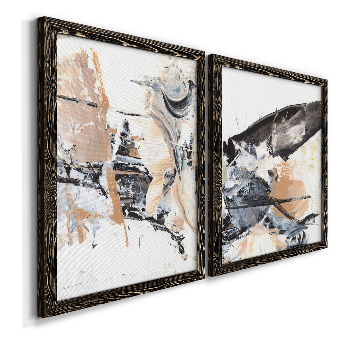 Ruckus III - Premium Framed Canvas 2 Piece Set - Ready to Hang