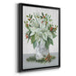 Farmhouse Christmas Joy - Modern Framed Canvas Print