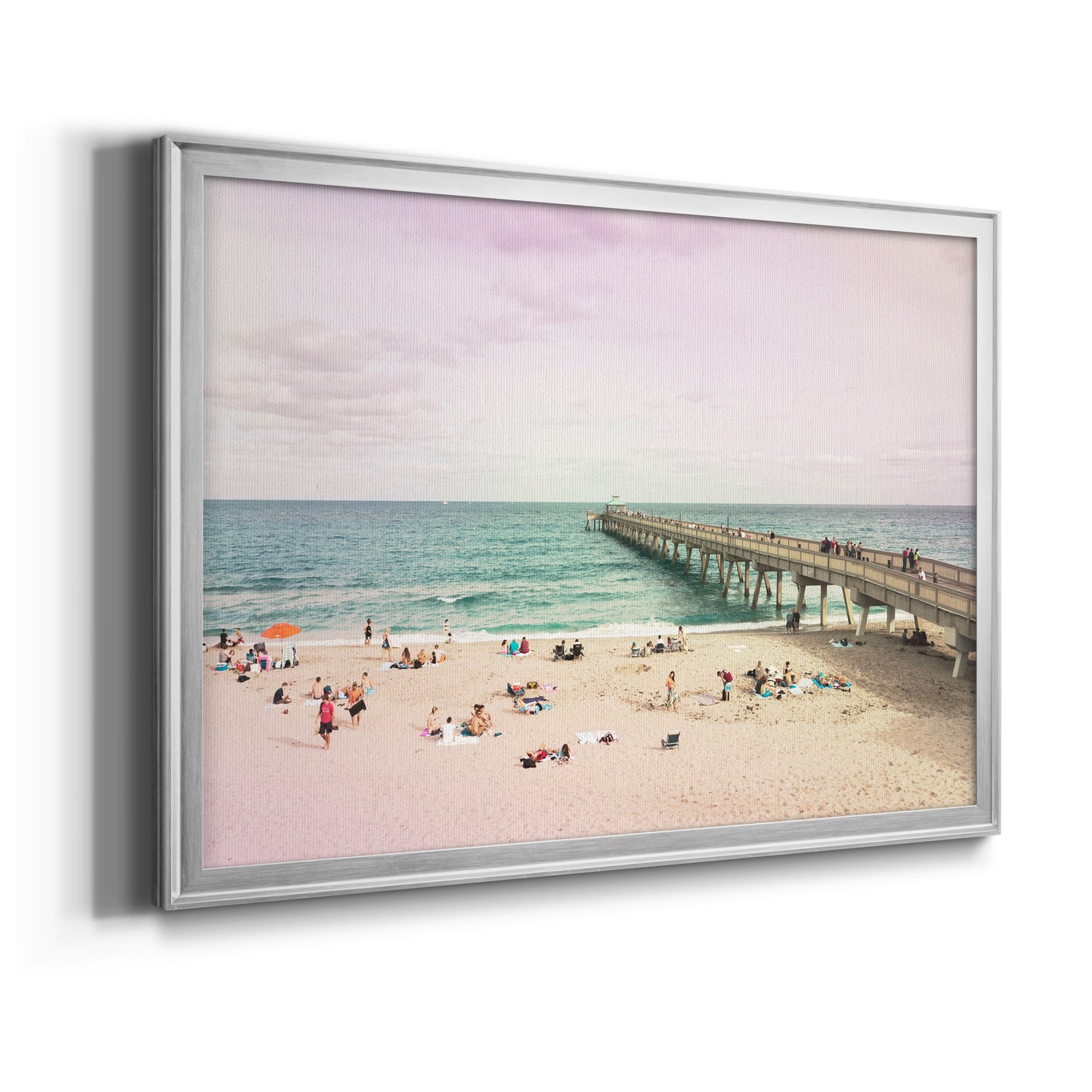 Deerfield Beach Premium Classic Framed Canvas - Ready to Hang