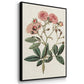 Pink Floral Mix IV - Framed Premium Gallery Wrapped Canvas L Frame 3 Piece Set - Ready to Hang