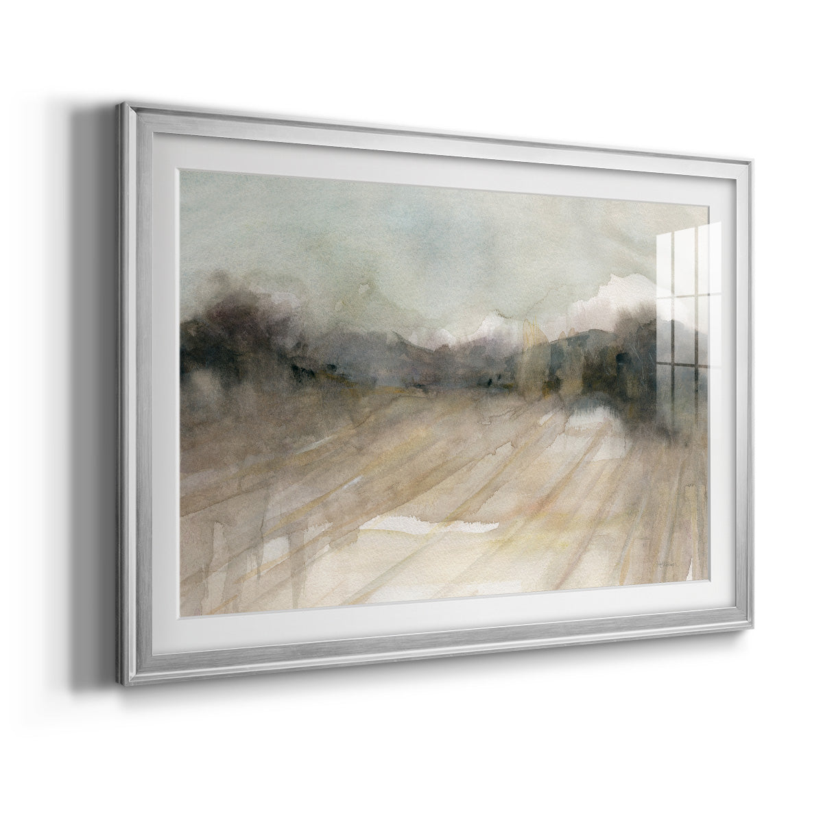 Abstract Field - Modern Framed Art Print