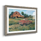 Rusting Away I - Barnwood Framed Art Print