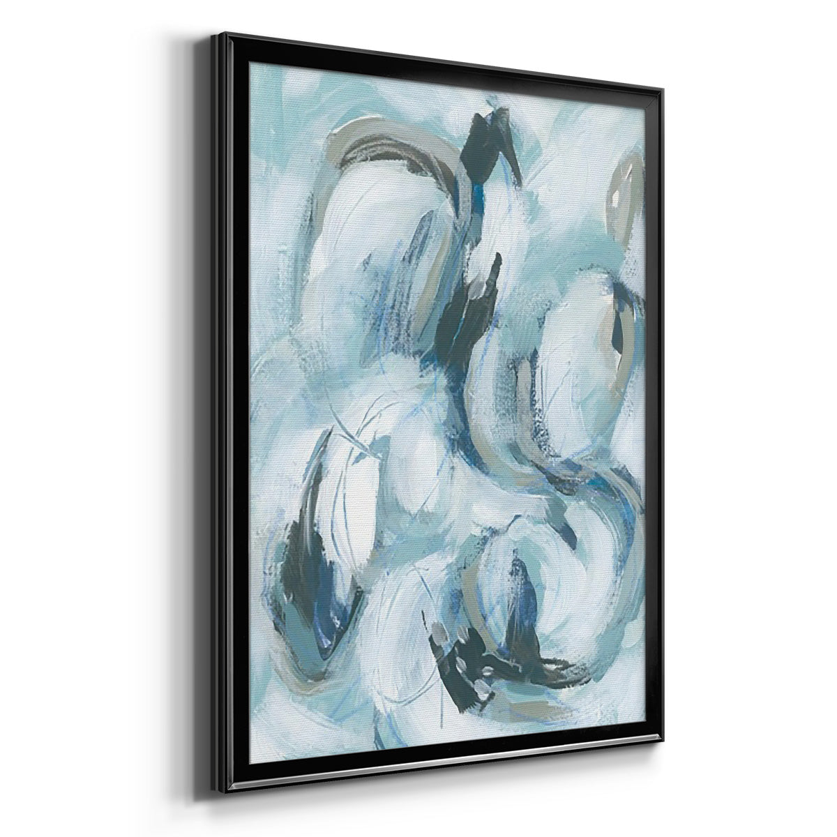 Fluid Receptor II - Modern Framed Canvas Print