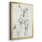 Late Summer Wildflowers II - Modern Framed Canvas Print