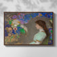 Portrait of Violette Heymann, 1910 - Floater Framed Canvas Print