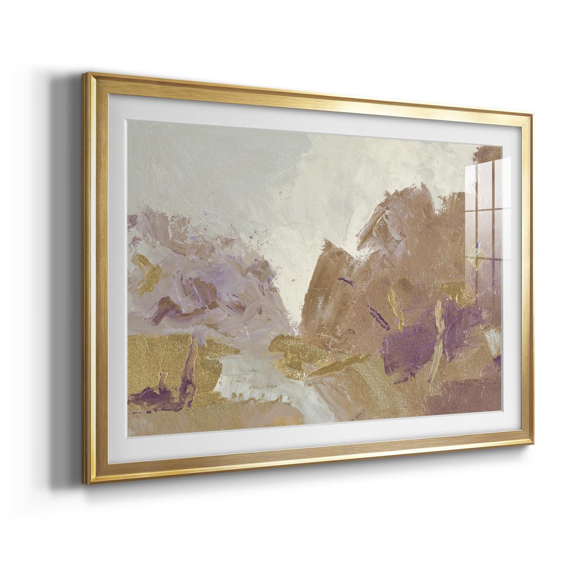Fall Clearing Variation 2 - Modern Framed Art Print