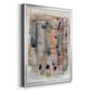 Walled City - Modern Framed Canvas Print