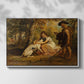 Measure for Measure, or The Biter Bit, 1840 - Floater Framed Canvas Print