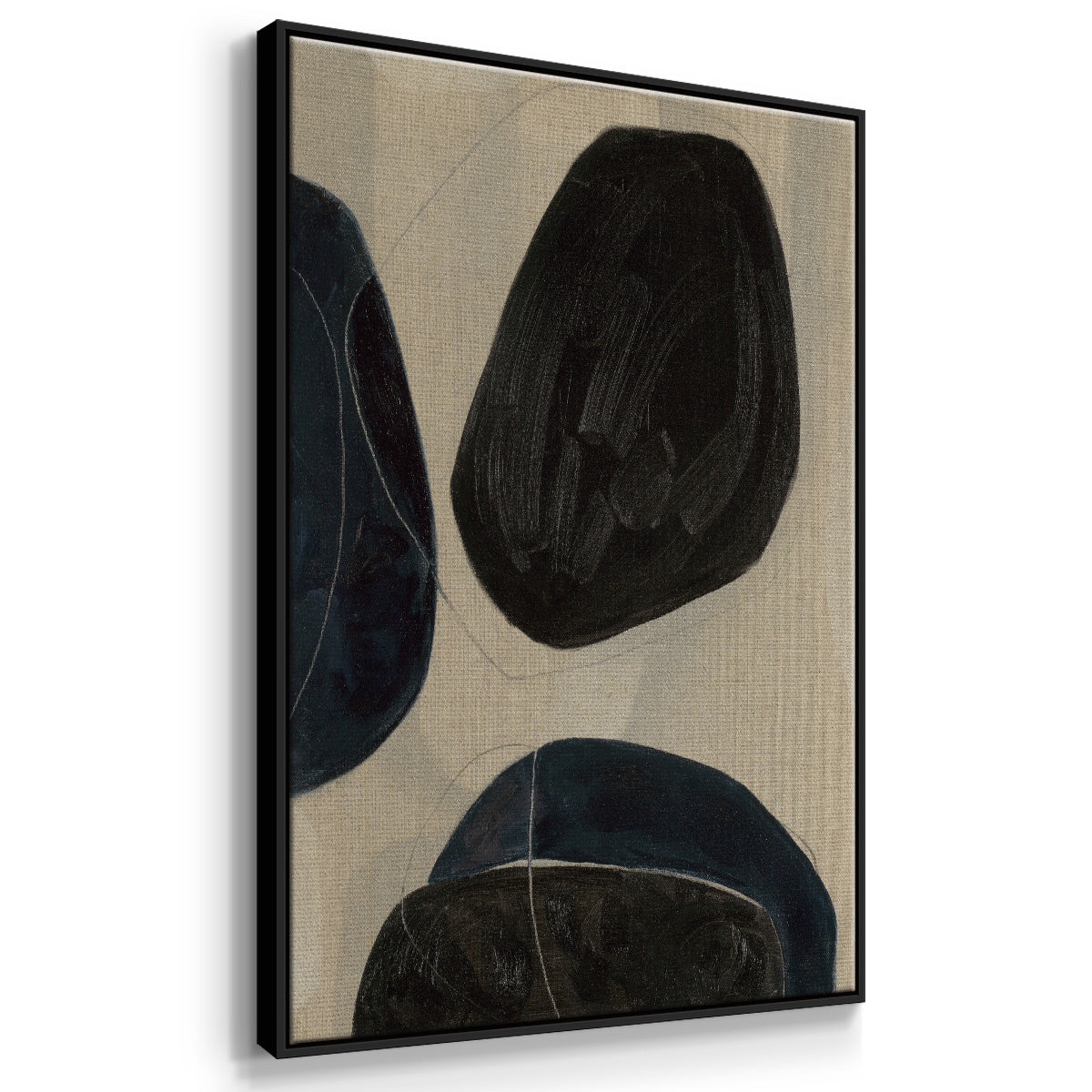 Gravity II - Framed Premium Gallery Wrapped Canvas L Frame - Ready to Hang