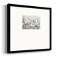 Bluebirds in Spring Premium Framed Print Double Matboard