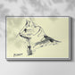 Cat (Le chat), c. 1961 - Floater Framed Canvas Print
