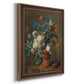 Flowers in an Urn - Ornate Framed Canvas Print