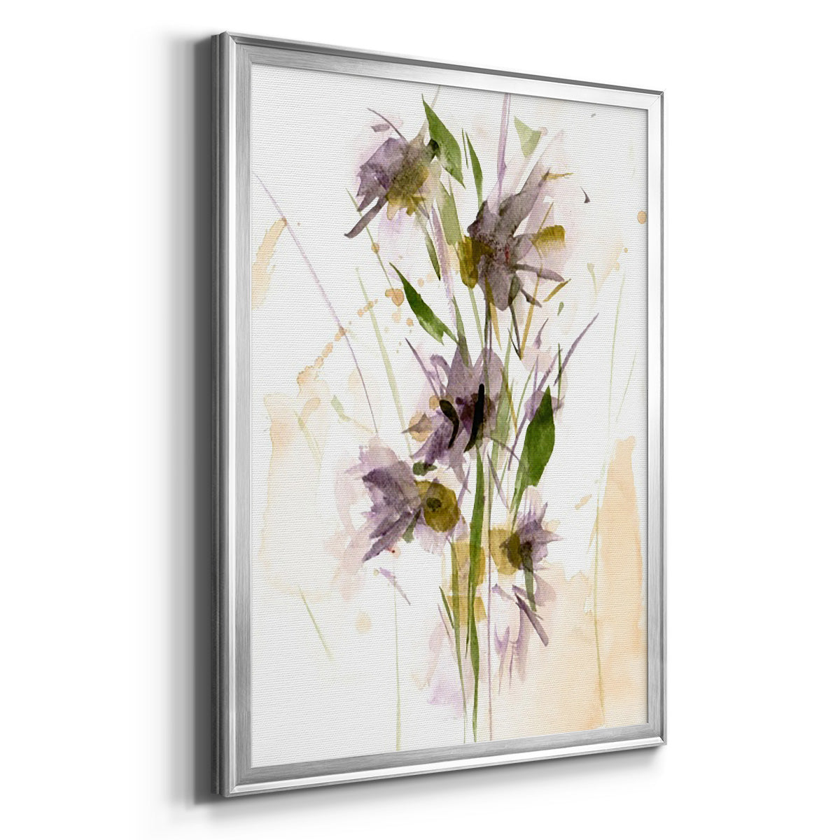 After Rain III - Modern Framed Canvas Print