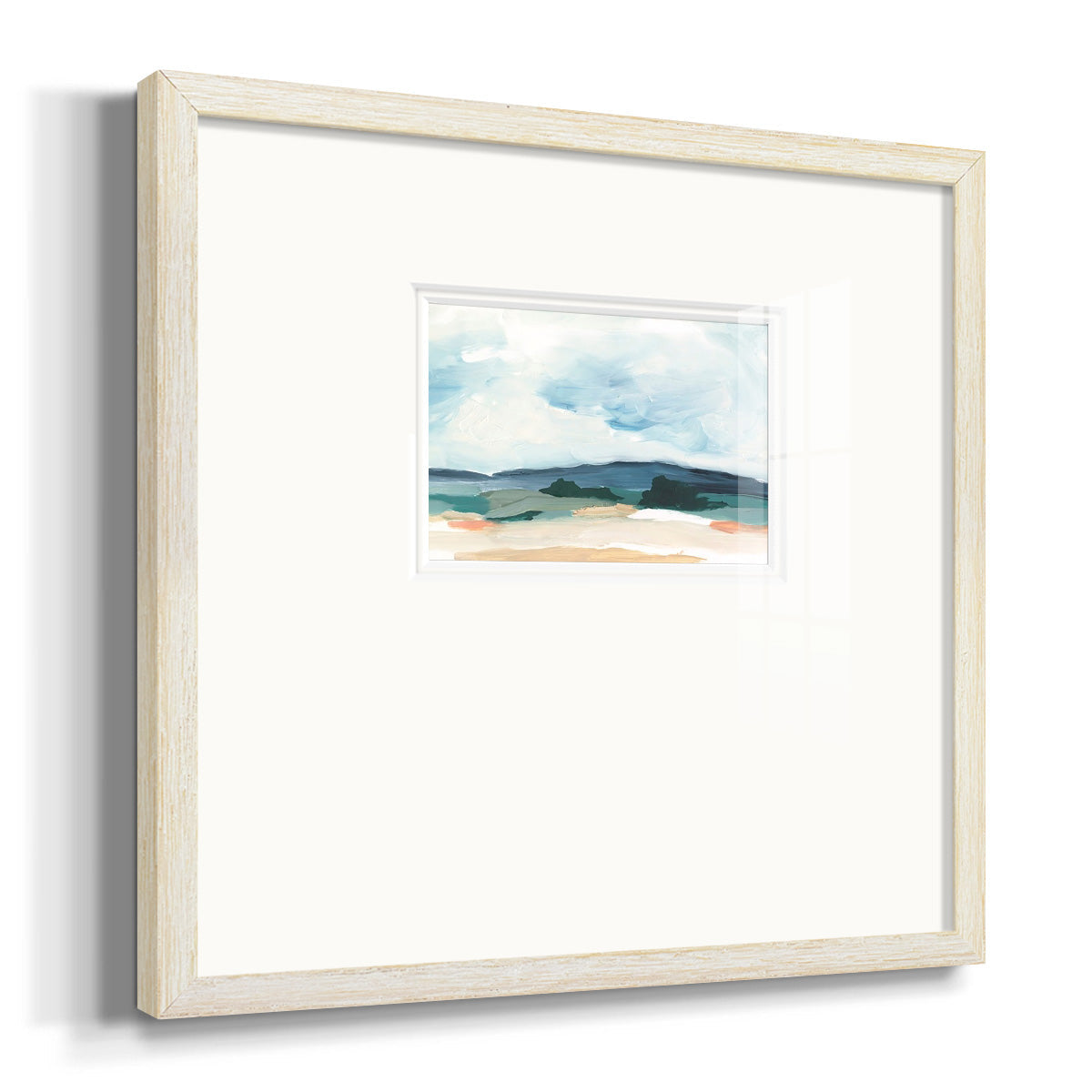 Pastel Vista II Premium Framed Print Double Matboard