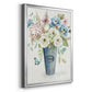 Garden Bouquet - Modern Framed Canvas Print