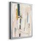 Melon Litmus II - Modern Framed Canvas Print
