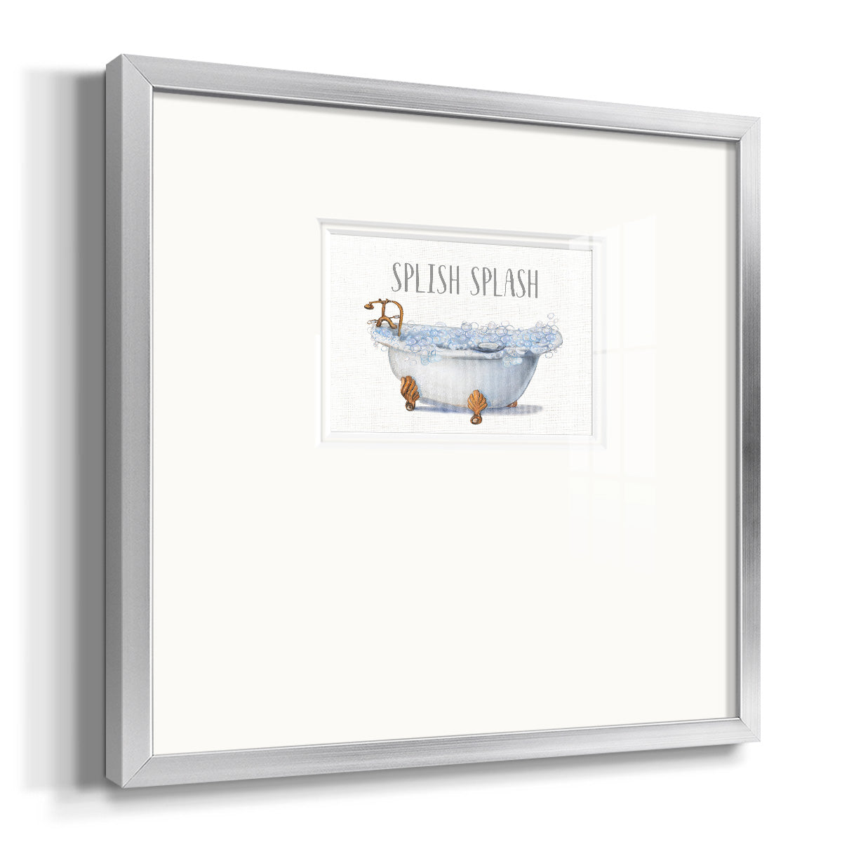 Splish Splash Premium Framed Print Double Matboard