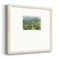 Yellow Grapevines Forever- Premium Framed Print Double Matboard