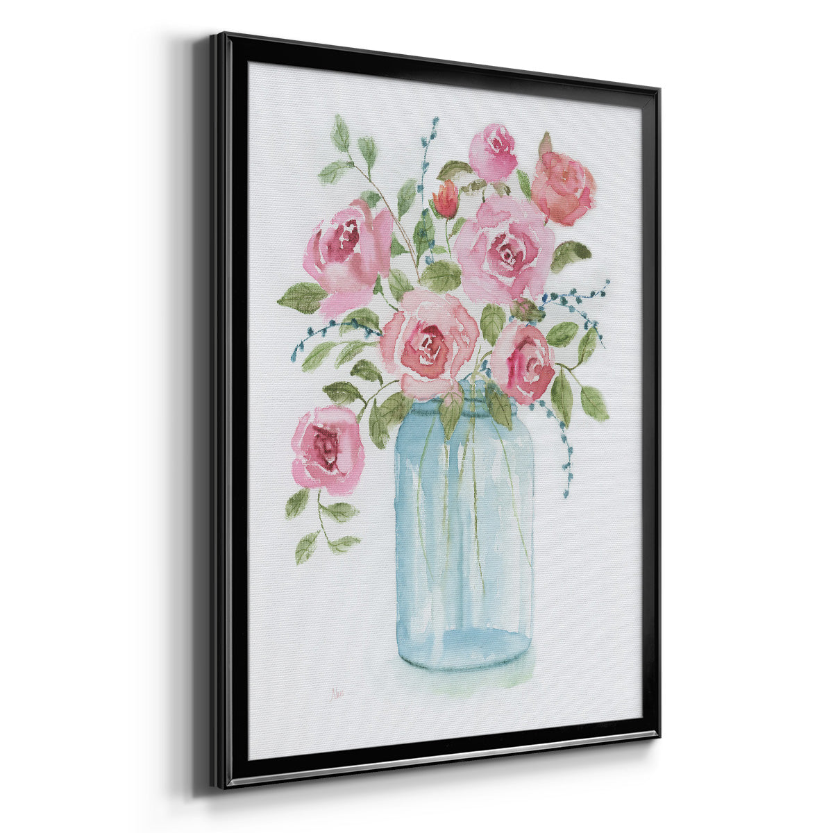 Adorable I - Modern Framed Canvas Print