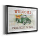Pumpkin Patch - Modern Framed Art Print