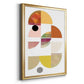 Dorset Shapes IV - Modern Framed Canvas Print