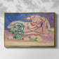 Ilyssus from the Parthenon, 1908 - Floater Framed Canvas Print