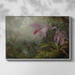 Two Sun Angel Hummingbirds on a Branch, c. 1890-1904 - Floater Framed Canvas Print