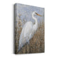 White Heron I Premium Gallery Wrapped Canvas - Ready to Hang