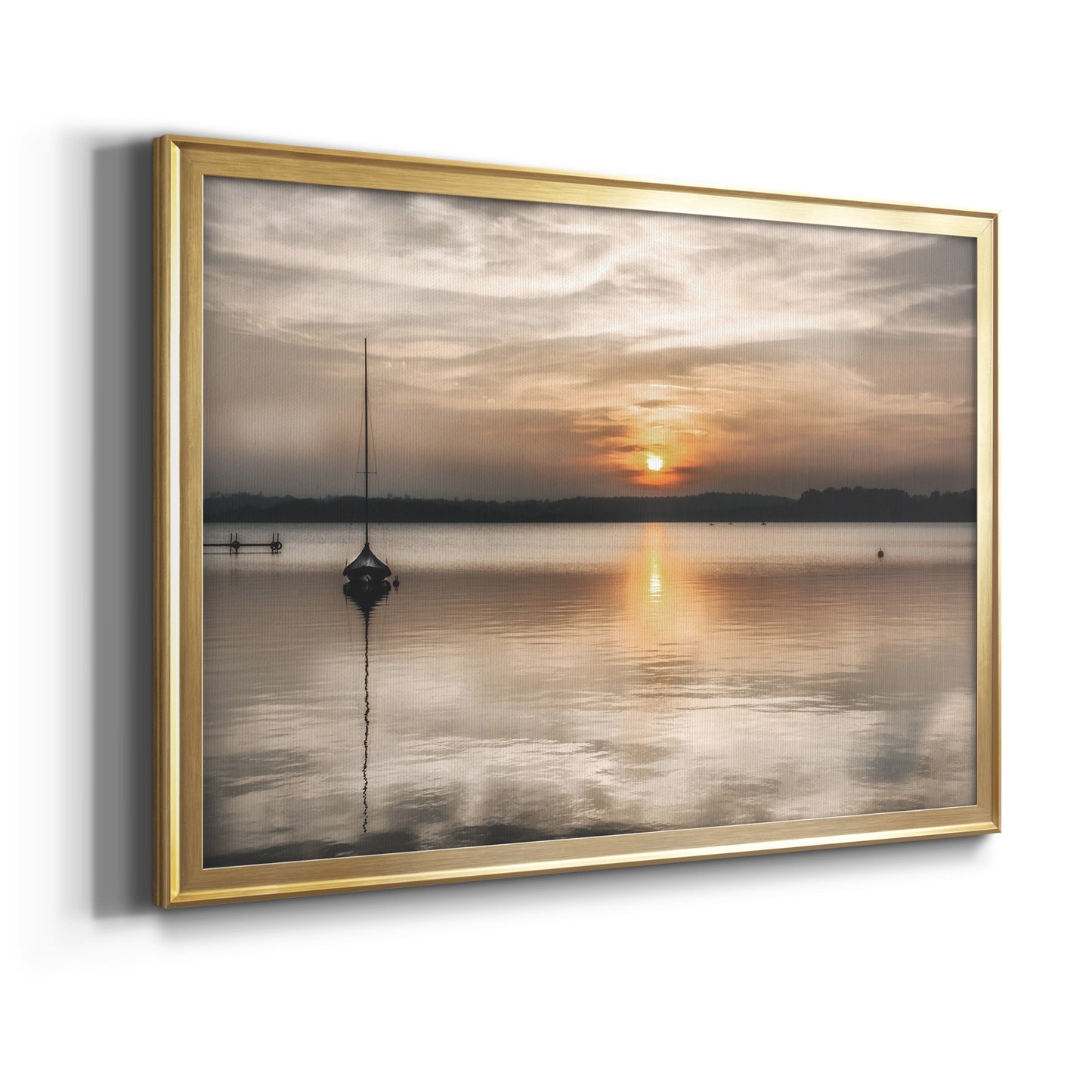 Soft Sunset Premium Classic Framed Canvas - Ready to Hang