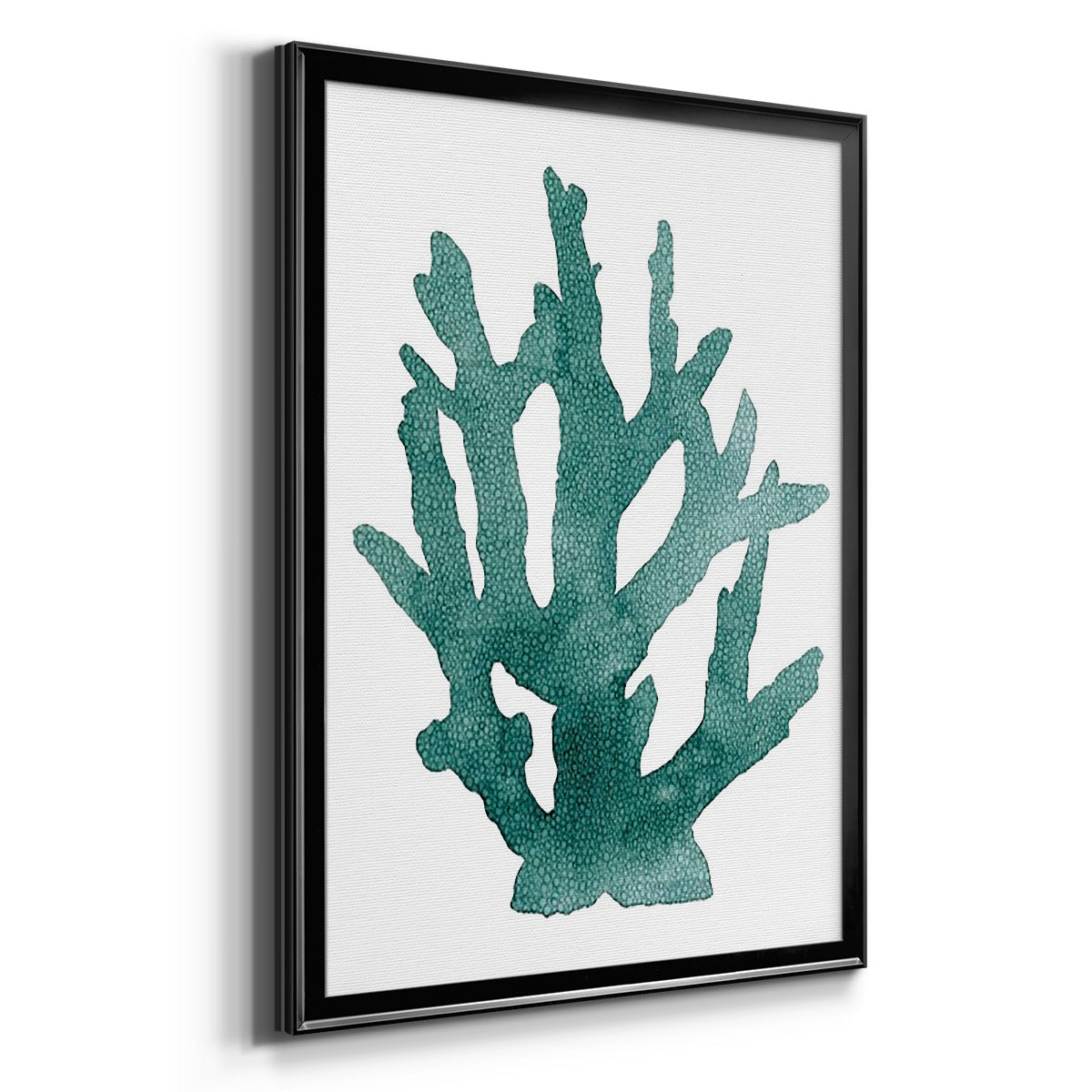 Coral Souvenirs I - Modern Framed Canvas Print