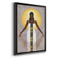 Her Peace - Modern Framed Canvas Print