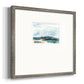 Pastel Vista I Premium Framed Print Double Matboard