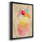 Tropical Cocktail IV - Modern Framed Canvas Print