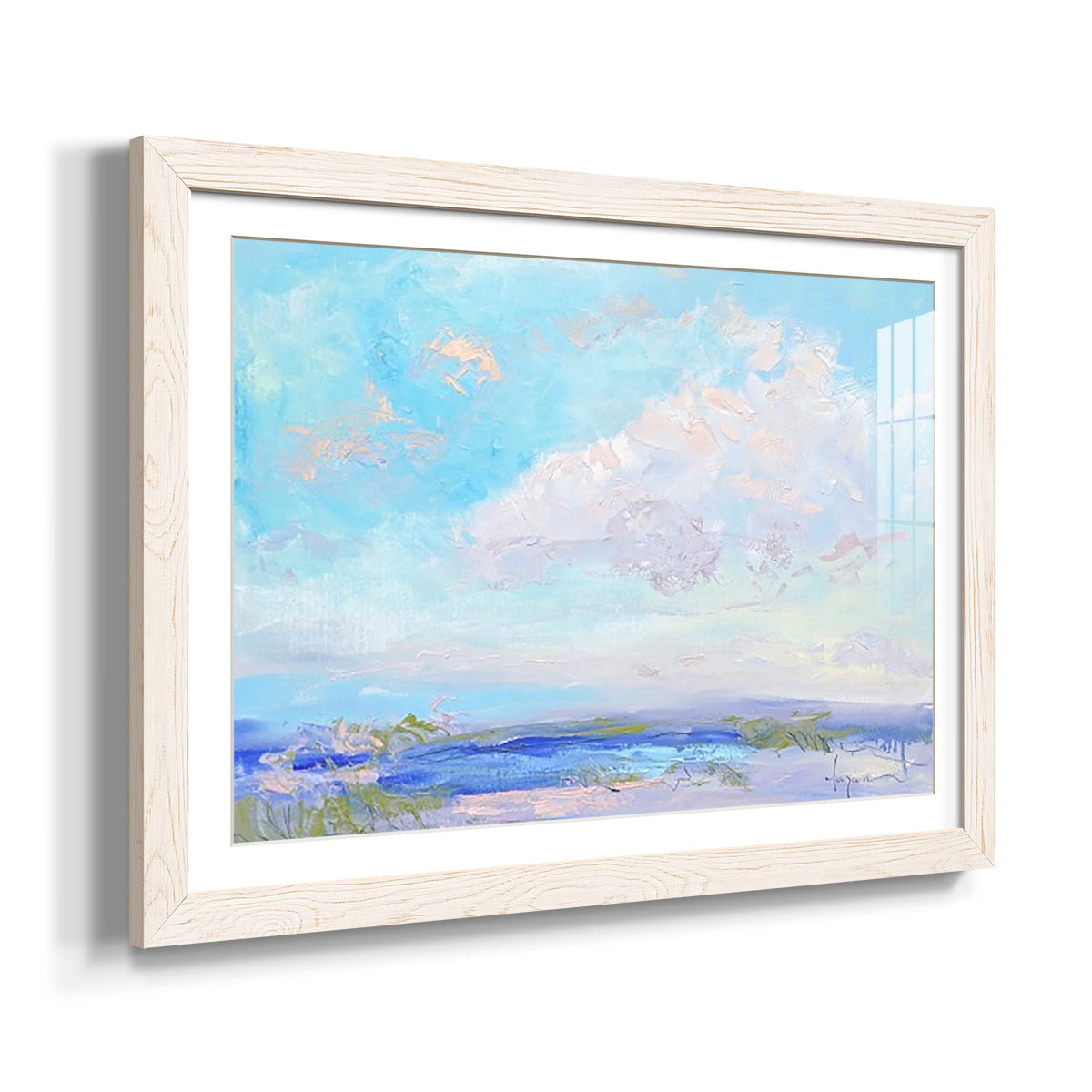 A Perfectly Lovely Day - Barnwood Framed Art Print