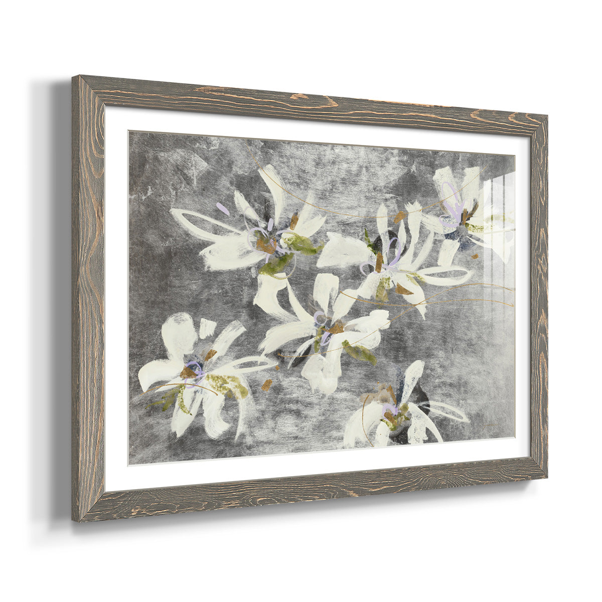 Reading the Tea Leaves - Barnwood Framed Art Print