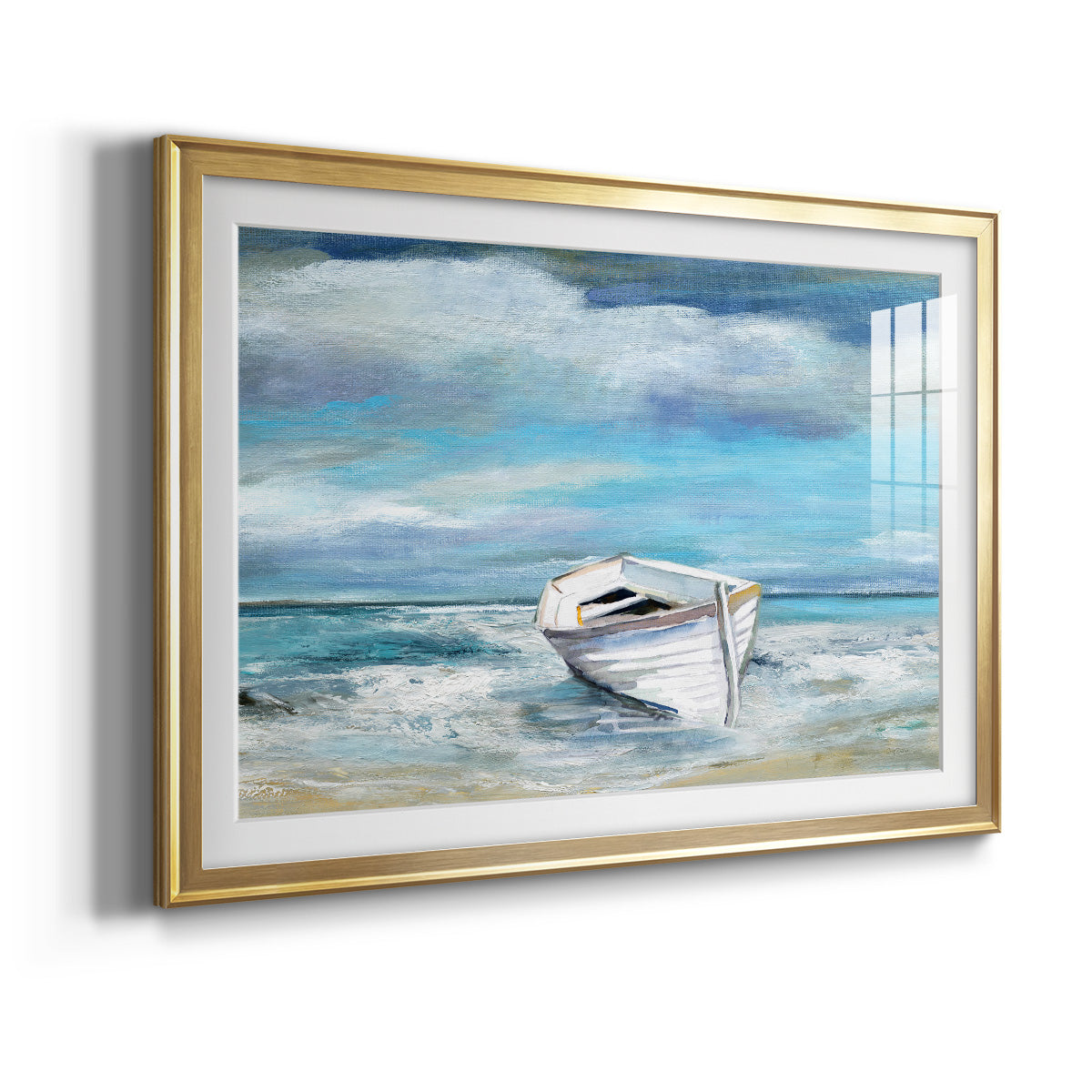 Classic Coast - Modern Framed Art Print