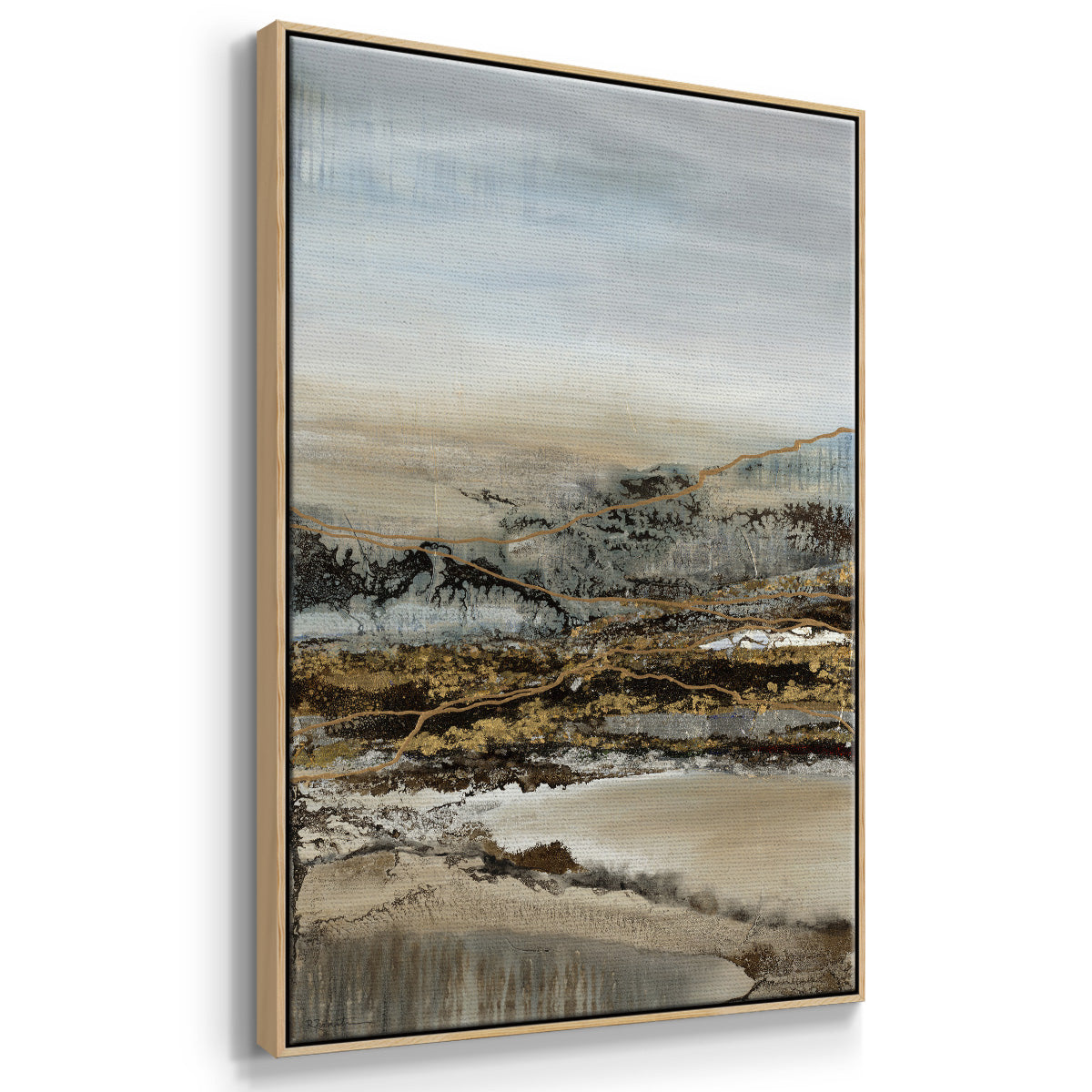 Annual Journey - Framed Premium Gallery Wrapped Canvas L Frame - Ready to Hang