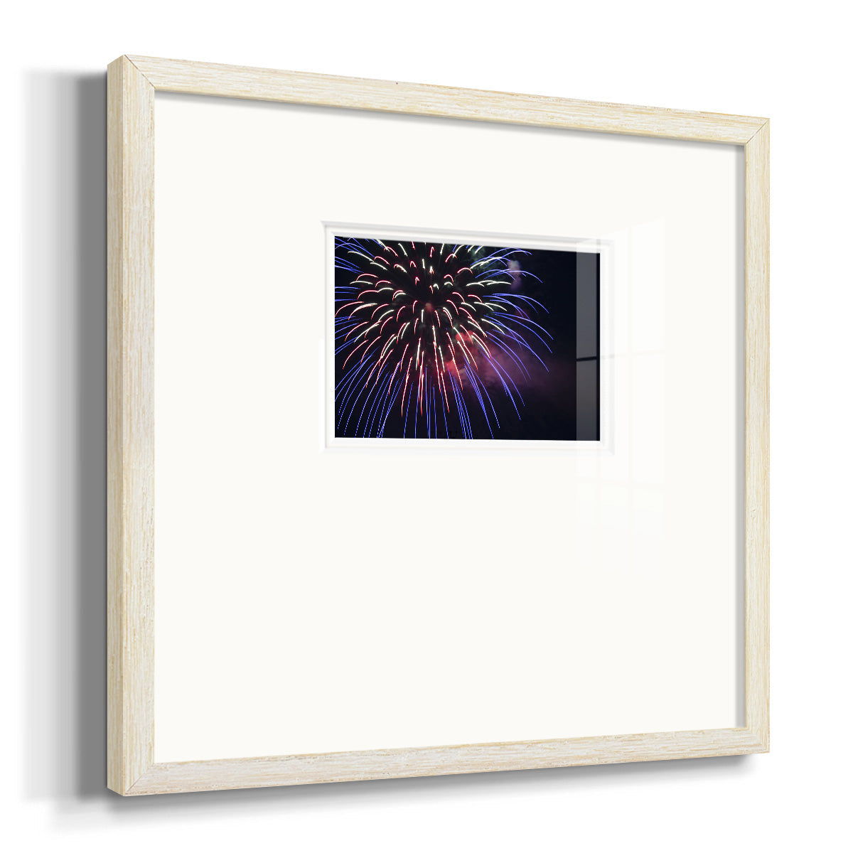 Sky Flower- Premium Framed Print Double Matboard