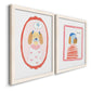 Cameo Characters III - Premium Framed Canvas 2 Piece Set - Ready to Hang