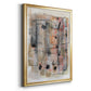 Walled City - Modern Framed Canvas Print