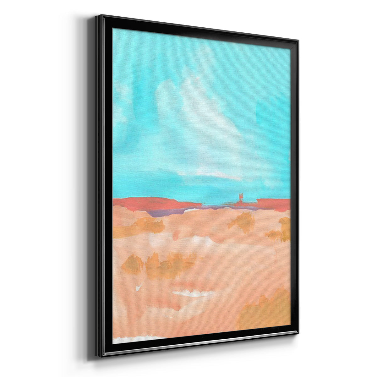 Wide Open Spaces II - Modern Framed Canvas Print