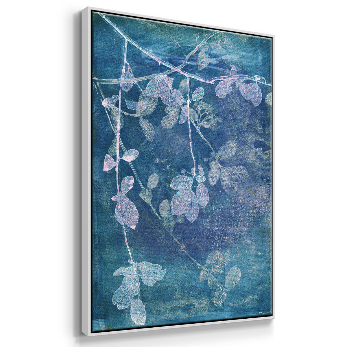 Branching Out VII - Framed Premium Gallery Wrapped Canvas L Frame - Ready to Hang