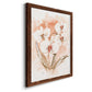 White and Coral Orchid I - Premium Canvas Framed in Barnwood - Ready to Hang