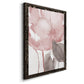 Blush Bloom II - Premium Canvas Framed in Barnwood - Ready to Hang